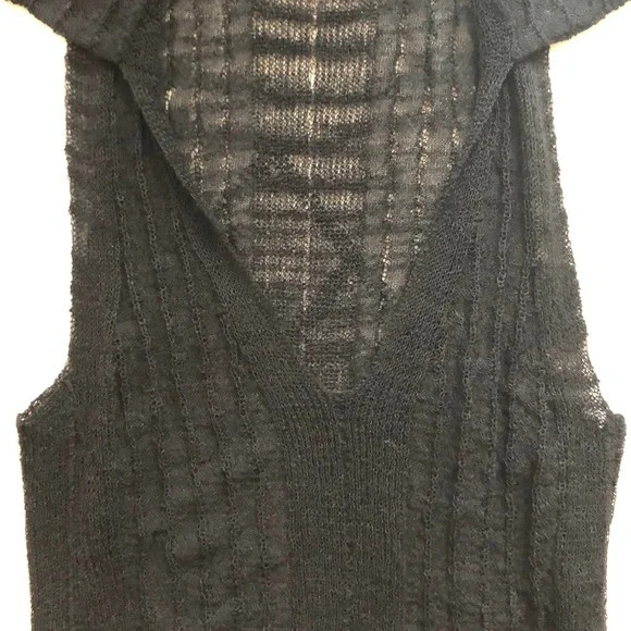 FREE PEOPLE KNIT V NECK TOP GORGEOUS XS - Picture 4 of 4
